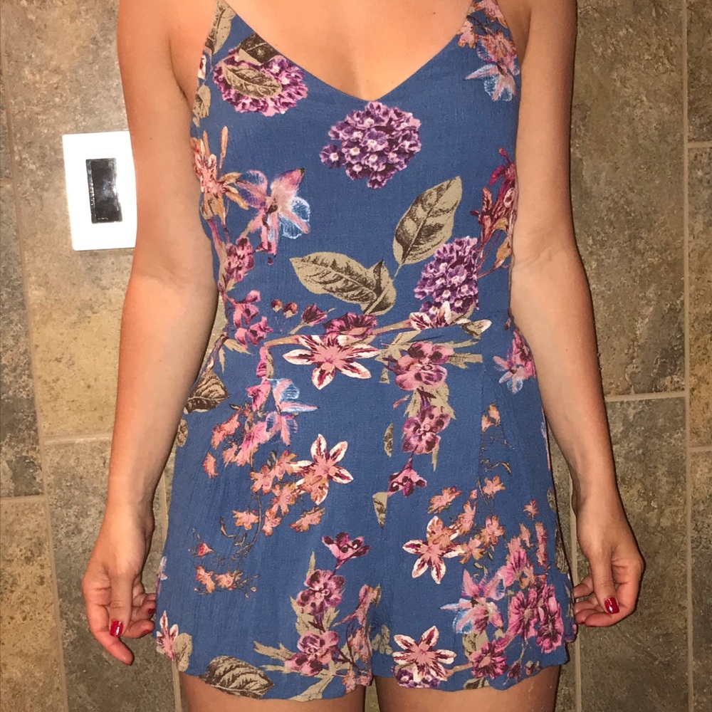 Floral Romper